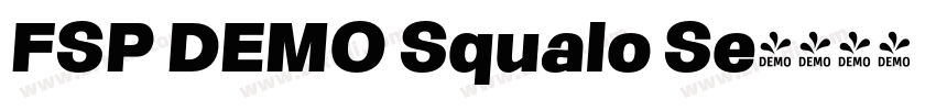 FSP DEMO Squalo Se字体转换 FSP DEMO Squalo Se字体转换